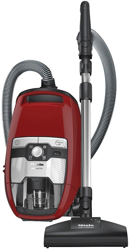 Miele Blizzard CX1 Excellence PowerLine Vacuum Cleaner, 1200 Watt, Red - SKRE2