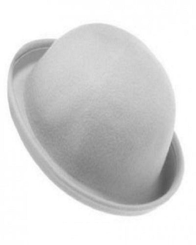 Fashion Trendy Bowler Hat - Ash