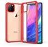 Protective Case Cover For Apple iPhone 11 Pro Clear/Red
