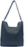 Elegant Leather Women Handbag -Black Color