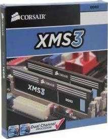 CORSAIR XMS3 8GB 2X4GB DDR3 1600 MHz | CMP8GX3M2A1600C8