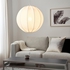 REGNSKUR Pendant lamp shade - round white 50 cm