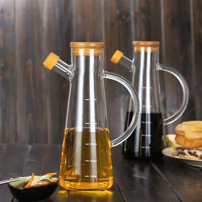 Glass Olive Oil Vinegar Pot Oil Dispenser Jar