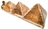 Sherif Gemstones Vintage Style Pyramids Of Egypt Set - Set Of 3 Pyramid