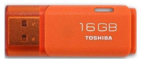 Toshiba 16GB USB 2.0 Flash Drive-Orange