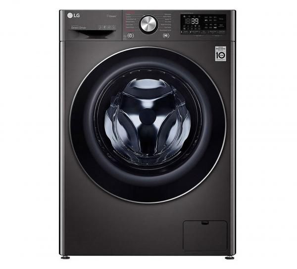 LG F4R5VGG2E Steam Washing Machine – 9Kg with 5Kg Dryer – Black Steel