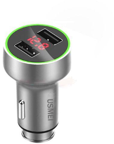 Generic USMEI C7 3.6A Dual USB Car Charger With Breath Light For iPhone X 8 Plus S8 OnePlus 5 Redmi Note4