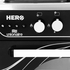 Get Unionaire Hero C69SS-GC-447-DSOF-HERO-2W-AL Gas Cooker, 5 Burners, Oven and Grill Safety, 90×60 cm - Black Silver with best offers | Raneen.com