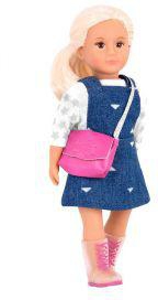 Lori Savana Doll with overall Dress 6" Blue