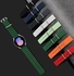 Ocean Silicone Watch Band 22mm For Samsung Galaxy Watch 3 45-46mm / Gear 3, Waterproof Soft Silicone Sport Band For Huawei Watch GT3 46mm / GT2E / GT 46mm / GT2 Pro / GT2 46mm / Honor Magic Watch 2 Pro 46mm / Amazfit 3 / GTR3 / GTR4 Pro, By Tentec - Green