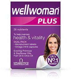 Wellwoman Plus Omega 3-6-9 28Caps/ 28 Tablets