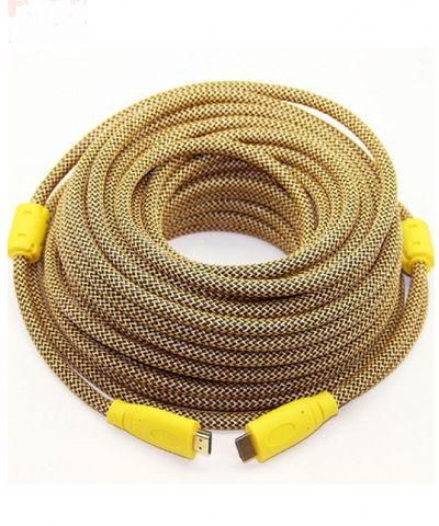 Rohs HDMI to HDMI Cable - 50 Metres - Copper Core Version 1.4 with IC - yellow