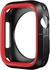 Apple Watch Series 7 (45mm) Silicon Case Frame But Dose Not Cover The Screen - Black/Red