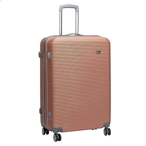 JB Luggage Trolley Travel Bag, Size 28 - Rose Gold