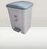 Flora Basket Plastic- Pedal Dustbin- 10 Liter