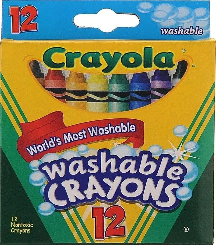 Crayola Washable Coloring Crayons