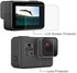 Puluz PULUZ For GoPro HERO7 Black /HERO7 Silver / HERO7 White /6 /5 Lens HD Screen Protector + LCD Display Tempered Glass Film