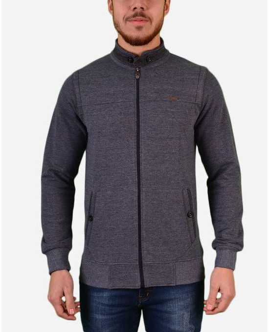 Town Team Zipped Sweatshirt - Grey