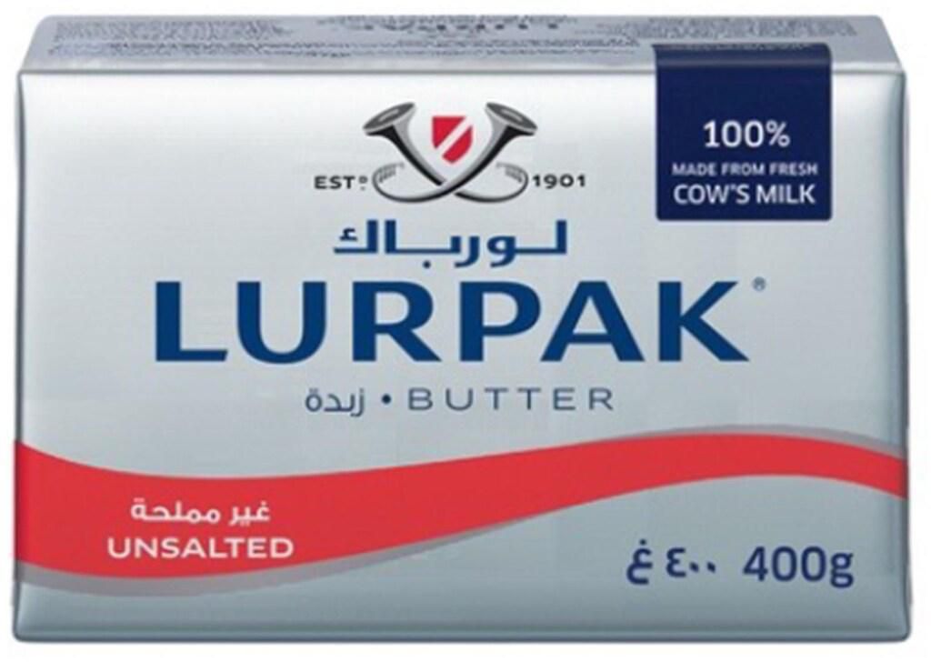 Lurpak Unsalted Butter 400G