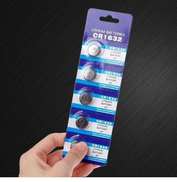 CR1632 Button Battery 3V Lithium Battery. (5 Pack)