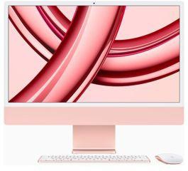 Apple iMac AIO MQRD32023 24-inch 4.5K Retina Display M3 chip with 8-core CPU 8-core GPU 8GB Unified Memory 256GB SSD Pink