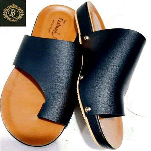 MEN'S LEATHER SLIPPERS
