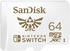 SanDisk 64GB microSDXC Card Licensed for Nintendo Switch