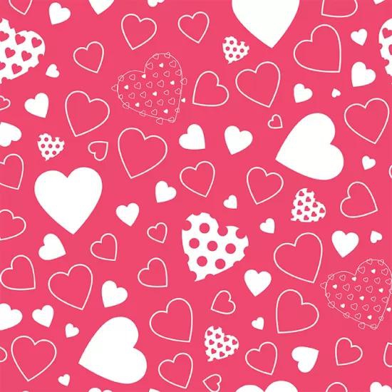 Wrapping Gift Paper  Love Heart Pattern - 59.5cm W X 42cm L