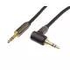PremiumCord HQ shielded stereo cable Jack 3.5mm - Jack 3.5mm bent 90° 3m | Gear-up.me