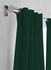 Linen Curtain Dark Green 280x140cm