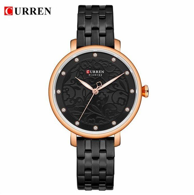 Curren 9046 Ladies Watches Fashion Elegant Quartz Watch Women