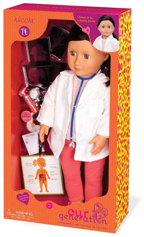 Nicola Family Doctor Doll 18 inch