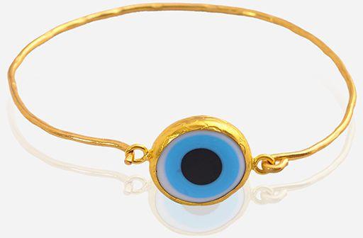 Evil Eye Fashion Bracelet - Gold