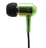 3.5MM Zipper Stereo In Ear Headset Earphone for iPhone iPad Samsung Sony HTC LG - Green
