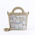 CANVA beige top handle handbag kitty Crossbody Bags, Top Handle Handbag For Women