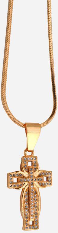 XP Jewelry Cross Necklace - Gold