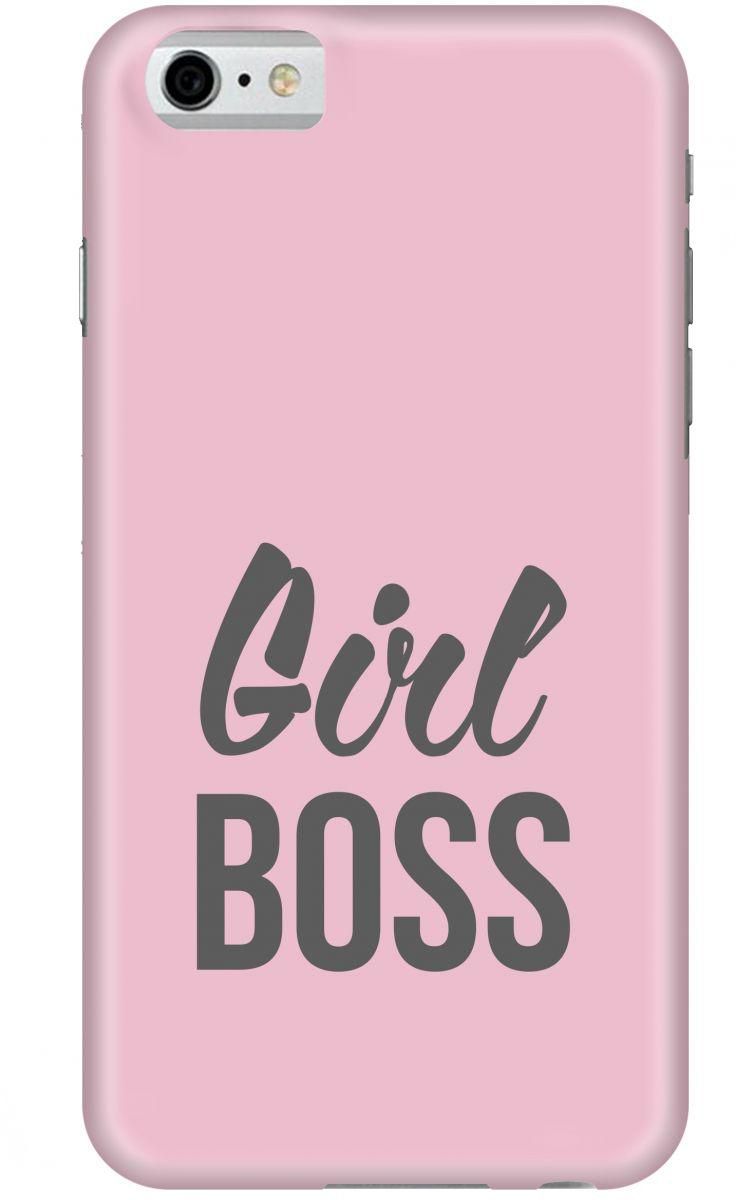 Stylizedd Apple iPhone 6 Premium Slim Snap case cover Matte Finish - Girl Boss (Pink)