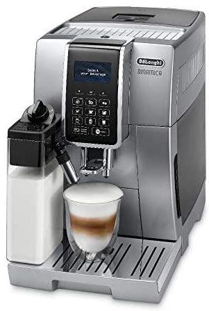ديلونجي ماكينة صنع القهوة الأوتوماتيكية حبوب,فضي - ECAM 350.75.S