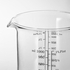 VARDAGEN Measuring jug, glass, 1.0 l - IKEA