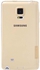 لاجهزة سامسونج جالاكسي نوت ايدج N915 نيلكين ناتشرال حافظة تي بي يو 0.6 ملم [ذهبي]