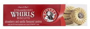 Bakers Strawberry Whirls Biscuits 200 g
