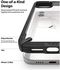 Ringke Fusion-X Compatible with iPhone 12 Mini Case Cover, Clear Back Shockproof Heavy Duty Advanced TPU Bumper Phone Case for 5.4-inch (2020) - Black