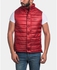 Andora Quilted Waterproof Vest - Red