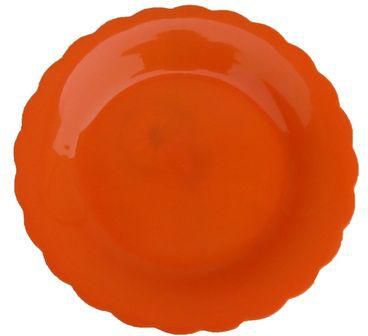 Universal Orange Plastic Plate