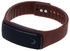 unisex Wristband LED Digital Silicone Watch Brown