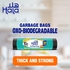 Hala - Garbage Bags Biodegradable 30 Gallons 12 Bags- Babystore.ae