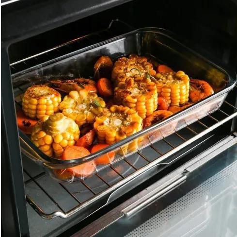 Set of 2pcs  Rectangular Bakeware heat resistant kitchen & Dining  baking tin