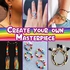 4mm Mix Size DIY Bracelet Beads Necklace Bracelet Making Set