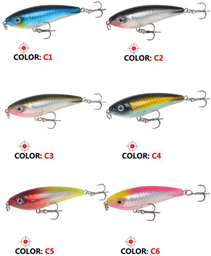 Pencil Sinking Fishing Lure Weights 12g Bass Fishing Tackle Lures