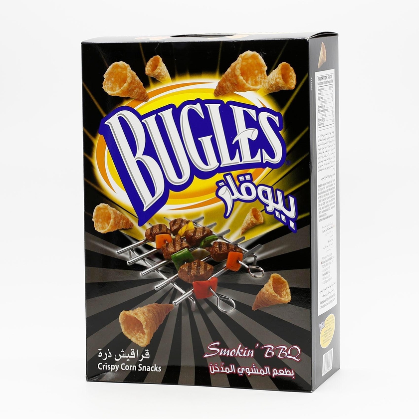 Bugles Corn Snack Bbq Flavored 18 g x 15